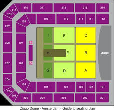 Ziggo Dome Tickets Amsterdam Ziggo Dome Seating Chart