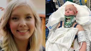 Caitlin Jensen foi fazer Quiropraxia, e até aí tudo bem. O Quiroprático  tirou o pescoço dela do lugar, pressionando uma artéria e tirando o fluxo  de sangue, que deixou ela com lesões