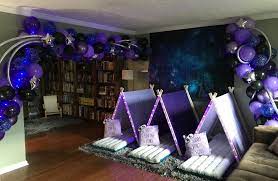 Galaxy Glamping Birthday Decorations Sleepover Birthday Parties Space Birthday Party Slumber Party Birthday