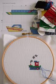 Connie is a cross stitch expert with over 40 years of experience who's written nearly 100 articles for the spruce crafts. Free Busy Seas Boat Motifs Cross Stitch Pattern Craft With Cartwright