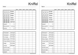 Kniffelblock zum ausdrucken pdf 11. Kniffel Vorlage Shefalitayal