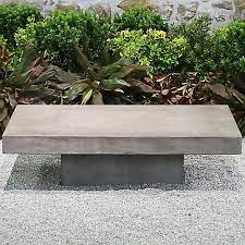 Concrete takes on alluring shapes â€ rounded, polished, and finished in a slate grey. Contempo Rectangle Coffee Table 51 Terra Outdoor Living Coffee Table Rectangle Concrete Coffee Table Outdoor Coffee Tables