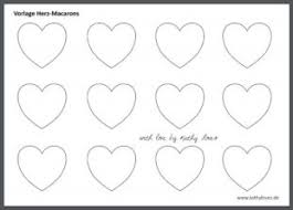 Lesezeichen ausdrucken herz lesezeichen herzschablone herz. Valentinstag Herz Macarons Kathy Loves