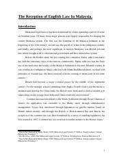 Malaysia is a parliamentary democracy with a federal constitutional monarchy. Ah Thian V Govt Of Malaysia The Judge Held That The Doctrine Of Supremacy Of Course Hero