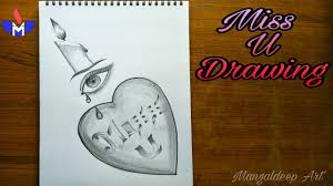 I Miss U Drawing Video Pencil Sketch Mangaldeep Art Academy Youtube So far we have trained it on a few hundred concepts, and we hope to add more over time.