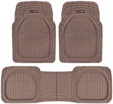 Brown Floor Mats For Cars Suvs Trucks Vans In 2020 Rubber Floor Mats Rubber Flooring Floor Mats