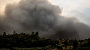 Algarve com 6 concelhos em alerta máximo de incêndio. Espana Envia Dos Aviones Anfibios Al Incendio De Algarve En Portugal Que Ha Quemado 4 000 Hectareas