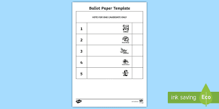 See more ideas about sample ballot, ballot, voting ballot. Ballot Paper Template Teaching Resource Twinkl