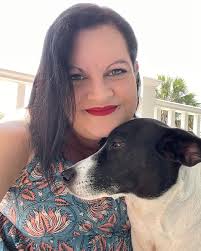 Happy 11th birthday sassy Harlow!💜🐾 Those of us blessed to earn the  unconditional love of a rescue know it's not always easy, but it's truly  the greatest gift. They are our people,