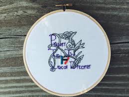 Creating a floral typography text effect in photoshop. Twenty One Pilots Power To The Local Dreamer Embroidery