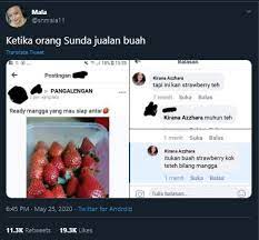 Maybe you would like to learn more about one of these? Jualan Buah Pakai Caption Begini Pedagangnya Malah Kena Semprot Warganet Guideku Com
