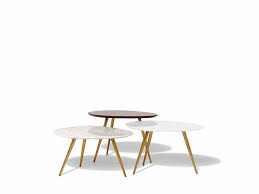 Three is not a crowd. West Elm Work Lily Pad Nesting Tables Steelcase
