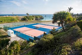 The berkeley city club pool is unlike any other hotel swimming pool in the world. Tennis Courts Hamilton Princess Beach Club A Fairmont Managed Hotel Fairmont Luxury Hotels Resorts