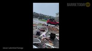 Multiple homes #damaged in massive tornado. Rco8t9yhnel41m