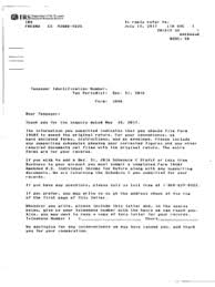 When will my amended return be processed? Irs Letter 89c Amended Return Required To Correct Account H R Block