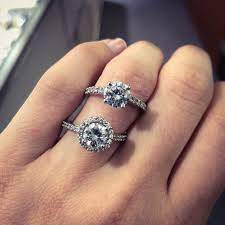 How Do You Prefer Your Diamond Halo Or No Halo Engagementring Haloengagementring Solitaire Engagement Rings Ring Upgrade Halo Engagement Rings