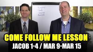 Come Follow Me Insights Into Jacob 1 4 Mar 9 Mar 15 Youtube