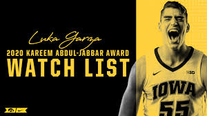 Find the perfect luka garza stock photos and editorial news pictures from getty images. Iowa Basketball On Twitter Luka Garza Named To Kareem Abdul Jabbar Award Watch List Https T Co Ypd64tf2rf Hawkeyes Beatcancer