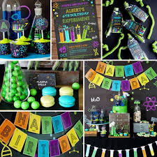 Science Experiment Party Decorations Set Mad Scientist Party Science Party Decorations Mad Scientist Party Science Birthday