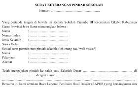 Kepala sekolah dasar 095559 bangun. Contoh Format Surat Keterangan Pindah Sekolah Untuk Siswa Sd Smp Sma Tahun Pemikiran 2020 2020 Format Microsoft Word Idn Paperplane