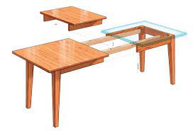 Measure the thickness of your table. Extension Dining Table Finewoodworking