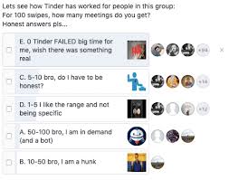 Called move makers, your prompt answers can include up to 120 characters and will be displayed in between the photos in your lineup. How Is The Success Rate Of Tinder Compared To Other Dating Apps Quora
