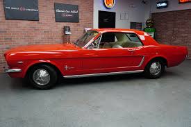 Image result for Poppy Red 1964 Mustang