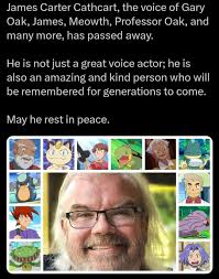 Pokemon voice actor passes away