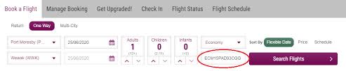 Get 20% off booking.com promo codes in january 2021. How To Use The Promotion Code Air Niugini