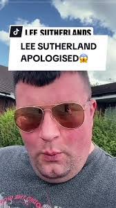 Lee Sutherland's Instagram, Twitter & Facebook