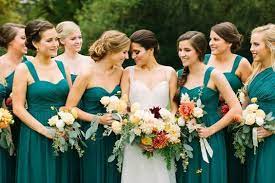 Orange teal turquoise blue elegant floral wedding invitation. Teal October Wedding Teal Bridesmaid Dresses Orange And Rust Decorations Colorsbridesmaid