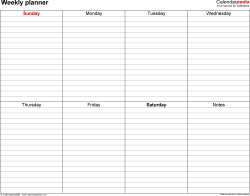 If unable to locate, check your spam folder. Free Weekly Planners In Pdf Format 20 Templates