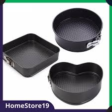 Loyang cetakan kue bongkar pasang bulat 14 cm. Loyang Kue Bongkar Pasang Anti Lengket Isi 3 Pcs Ready Stok Free Bubble Wrap Shopee Indonesia