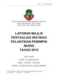 Alasan yang digunakan oleh grup musik tersebut dapat. Laporan Majlis Pentauliah Watikah Pemimpin Murid 2019 Flip Ebook Pages 1 9 Anyflip Anyflip