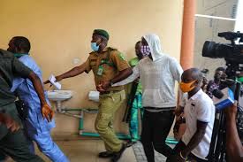 Justice oluwatoyin taiwo of the ikeja special offences court granted bail in the sum of two million naira and two sureties to omiyinka. F3c0s66htjpqim