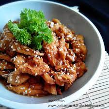 Resep Ayam Madu Wijen Ala Poe3wong Cerita Mami Kenzie Resep Ayam Resep Masakan Resep Makanan Bayi