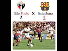 Zubizarreta, ferrer, koeman, guardiola e euzébio; Sao Paulo 2 X 1 Barcelona Mundial De Clubes 1992 Youtube