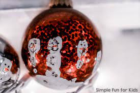 Make these adorable snowman ornaments with your children this weekend! Handprint Snowmen Christmas Ornaments Simple Fun For Kids