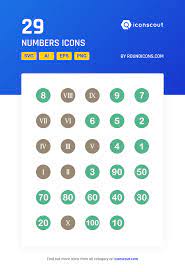 Download Numbers Icon Pack Available In Svg Png Icon Fonts Icon Pack Icon Flat Icon