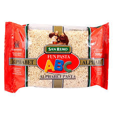 Cheer up your family with a hot soup including a . San Remo Alphabet Pasta 500g Tops Online