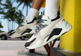 Puma se, branded as puma, is a german multinational corporation that designs and manufactures athletic and casual footwear, apparel and acce. Shoe Palace Puma Rs X Falling Coconut Release Info Sneakernews Com