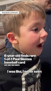 6-year-old finds rare 1-of-1 Paul Skenes baseball card