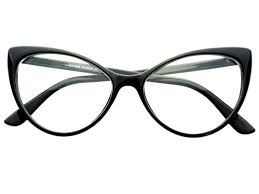 Black And Clear Ombre Glasses Clear Lens Retro Large Womens Cat Eye Glasses Frames Black C761 Cat Eye Glasses Frames Cat Eye Glasses Glasses