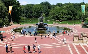 The lake, bow bridge, bethesda fountain, balto, shakespeare central park mall in new york city is lanes and paths lined by trees and flowers. Central Park With Bethesda Fountain The World In Images