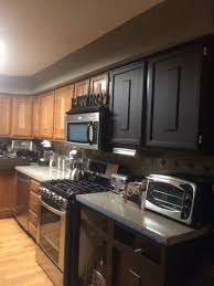 Kitchen Makeover In Dark Chocolate Milk Paint Kitchen Design Small Kitchen Remodel Small Small Cottage Kitchen