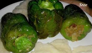 Stuffed Capsicum Delicious Vegetarian Vegetarian Curry Capsicum Recipes