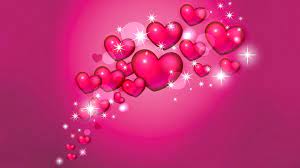 Pink Rose Heart Wallpapers Stars Fantasy Love Wallpaper 3840x2160 628930 Heart Wallpaper Heart Wallpaper Hd Heart Background