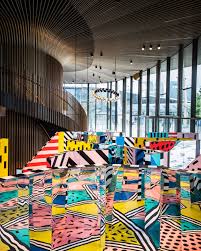 Camille Walala S Colourful Exhibition At The Now Gallery That S Not My Age Camille Walala Installation Art Graphic Artist