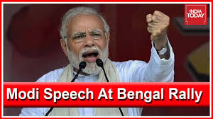 Pm modi rally in west bengal (kolkata) today news updates: Pm Modi Speech At Public Rally In Kolkata S Brigade Parade Ground Youtube