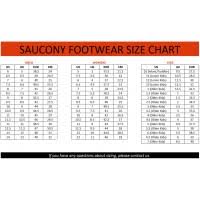 Saucony Kids Size Chart Www Bedowntowndaytona Com